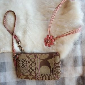 Coach wristlet